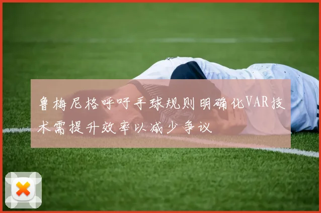 鲁梅尼格呼吁手球规则明确化VAR技术需提升效率以减少争议